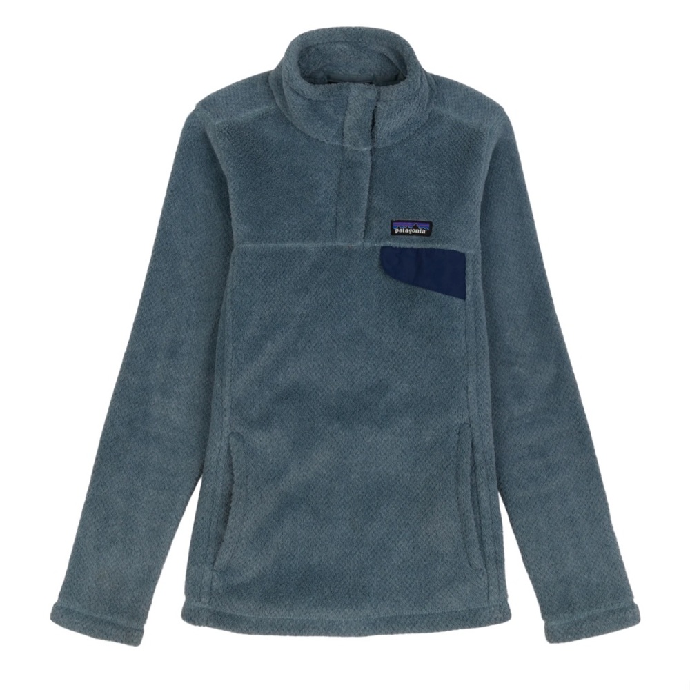 Patagonia Re-Tool Snap-T Fleece Pullover in Shadow Blue, Size XS